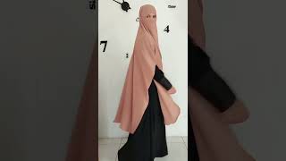 Fk long nyaman free cadar tali frenchkhimar shortvideo fashion [upl. by Eseekram]