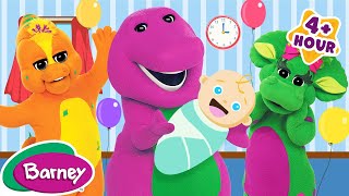 A New Baby  Big Brother and Sister Stories for Kids  NEW COMPILATION  Barney the Dinosaur [upl. by Airak421]