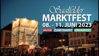 Saalfelder Marktfest 2023 Teaser [upl. by Natanoj]