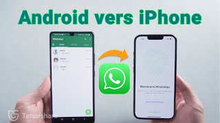 Comment restaurer WhatsApp Android vers iPhone [upl. by Fitzgerald867]