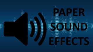 Paper Sound Effects [upl. by Borries]