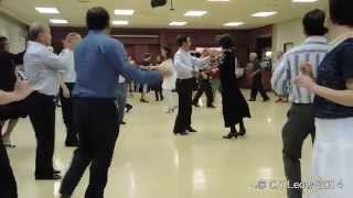 Sally Ann Cha Cha Sequence Dance  ScalewingsNZ 2014 [upl. by Kecaj]