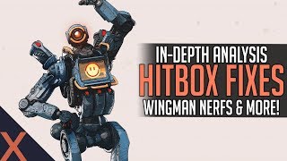 Apex Legends Patch Analysis Hitbox Fixes Wingman Nerfs and more [upl. by Annaeg]