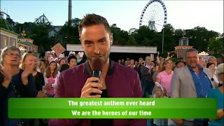 Måns Zelmerlöw  Heroes Lotta på Liseberg TV4  August 3 2015 [upl. by Annaeel907]