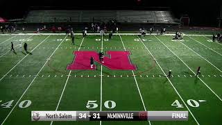 McMinnville High School vs North Salem HS Nov 1 2024  YamhillTodaycom and KLYC 1260AM [upl. by Addis]