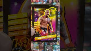 2020 Topps WWE Slam wrestling card Pack opening NXT Pack Pulled a RARE Karrion Kross card [upl. by Hesky529]