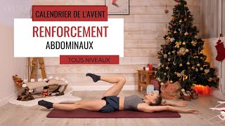 RENFORCEMENT MUSCULAIRE ABDOMINAUX  TOUS NIVEAUX [upl. by Laehcimaj107]