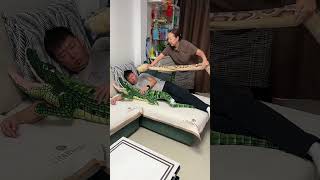 Best game play at home Funny family play game 🤣 couplefun skplay Shorts [upl. by Eillas]