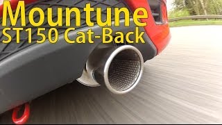 Fiesta ST 150 Mountune Catback Exhaust [upl. by Madeleine]