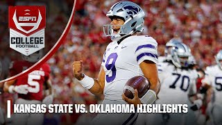 Kansas State Wildcats vs Oklahoma Sooners  Full Game Highlights [upl. by Wang]