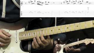 Jimi Hendrix  Crosstown Traffic  Rock Guitar Lesson with Solo and TABS [upl. by Pedroza100]