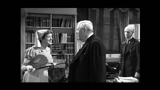 Charles Laughton amp Elsa Lanchester  Witness for the Prosecution [upl. by Shirline]