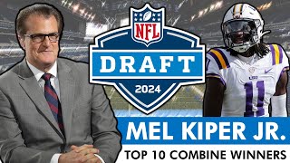 Mel Kiper Jr’s Top 10 WINNERS From The NFL Combine Ft Brian Thomas Jr Quinyon Mitchell [upl. by Menedez]