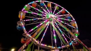 Deerfield Fair  Night LOTS OF FUN￼ [upl. by Aracal100]