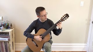 Method Book 2 Lesson D Minor Riguadon by Rameau Lección No55 by Sagreras [upl. by Natsirc747]