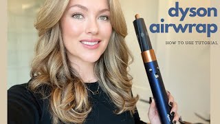 How to Curl Your Hair with a Dyson Airwrap Hair Tutorial [upl. by Norad]