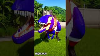 Jurassic World Dominion 2024 Jurassic Park Dinosaur battle Indominus Rex Trex Spinosaurus Vrex [upl. by Oiliruam342]