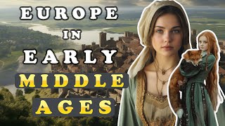 Europe in Early Middle Ages  Middle Ages Wiki [upl. by Elidad]