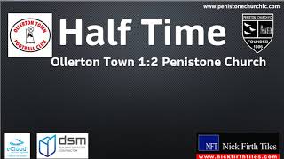 Ollerton v Penistone Church FC highlights [upl. by Zebedee105]