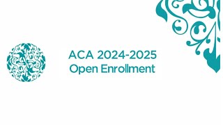 ACA 20242025 Open Enrollment [upl. by Klump]