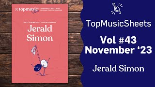 TopMusicSheets November 23  Jerald Simon  Playthrough [upl. by Leiser765]