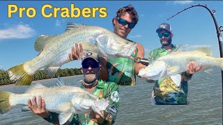 I TOOK the ROPER Pro Crabbers BARRAMUNDI Fishing amp THIS HAPPENED [upl. by Etoile]