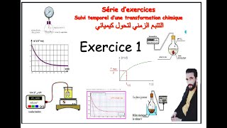 Exercice 1Suivi temporel dune transformation chimique [upl. by Lletnohs]