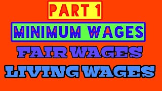 Minimum WagesFair Wages Living WagesLabour Law LLBJUDICIARYConstitution [upl. by Inaboy]