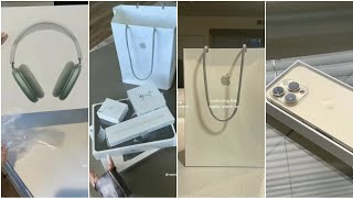 ASMR Apple unboxing • iPhone iPad iMac MacBook • tiktok compilation [upl. by Frohman]