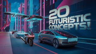 20 Futuristic Concepts That Will Blow Your Mind [upl. by Ibrik]