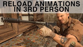 Call of Duty Vanguard All Weapons Reload Animations In Third Person [upl. by Laraine565]