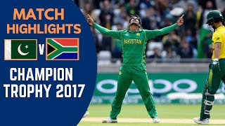 South Africa vs pakistan champions trophy 2017 final highlights [upl. by Carr]