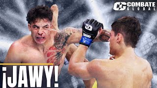 ¡JAWY en LA JAULA  Jawy Mendéz vs Johan Rodriguez I Combate Global 72 [upl. by Helbonnah536]