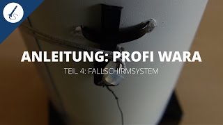 Anleitung Baue deine erste große Wasserrakete 45  Das Fallschirmsystem [upl. by Valora]