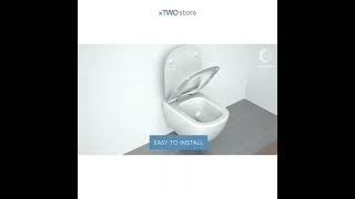 Ideal Standard Easytoinstall Toilet Seat amp Cover [upl. by Michel]