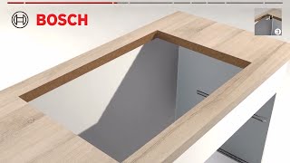 Bosch Venting Hob Installation – Ducted Under Floor Extraction [upl. by Enyak]