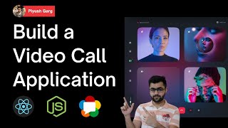 React Video Chat App  WebRTC Video Chat Zoom Clone [upl. by Ohnuj]