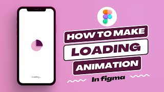 How to make loading animation in figma  Easy tutorial  loader in figma  animate  beginner  ui [upl. by Alleroif]