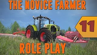 Farming simulator 15  Rôle Play  The Novice Farmer  Episode 11  Le New Holland [upl. by Zerelda658]