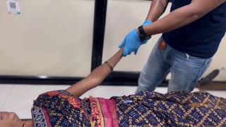 chiropractic Treatment by DrSanjitPakhareChiropractor chiropractor physiotherapy pain [upl. by Samantha]