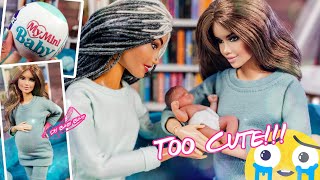 Zuru 5 Surprise BABY Are They A Good Size 16 Scale Dolls Barbie PLUS How To Make DIY Baby Crib [upl. by Shulins]