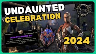 ESO Undaunted Celebration 2024 Event Guide  Elder Scrolls Online Undaunted Event PVE Dungeon Event [upl. by Anderson439]