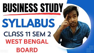 WBCHSE NEW SYLLABUS I Class 11 2ND SEM I BSTD II 202425 II Board Exam westbengalboard wbboard [upl. by Acirtap499]