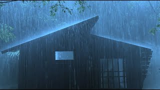 Rain Sounds For Sleeping  99 Instantly Fall Asleep With Rain And Thunder Sound At Night [upl. by Tnecniv589]