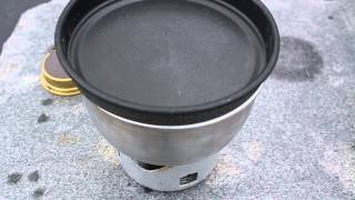 Boiling water with the Trangia Mini [upl. by Nnael]