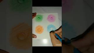 3d water drop painting💧shorts water 3d viral [upl. by Yhtak]