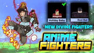 New Update and New Divine Fighters  New CODE  Anime Fighters Simulator Roblox [upl. by Yarezed]