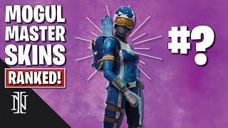 RANKING ALL MOGUL MASTER SKINS in Fortnite [upl. by Syst]