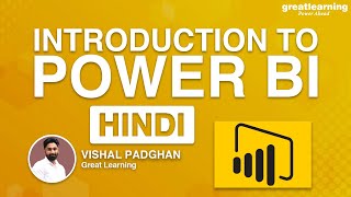 Introduction To Power BI In Hindi  What Is Power BI  Business Intelligence  Great Learning [upl. by Barstow911]