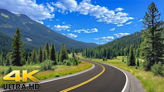 Idaho to Spokane Washington Scenic Mountain Drive 4K [upl. by Tyre]